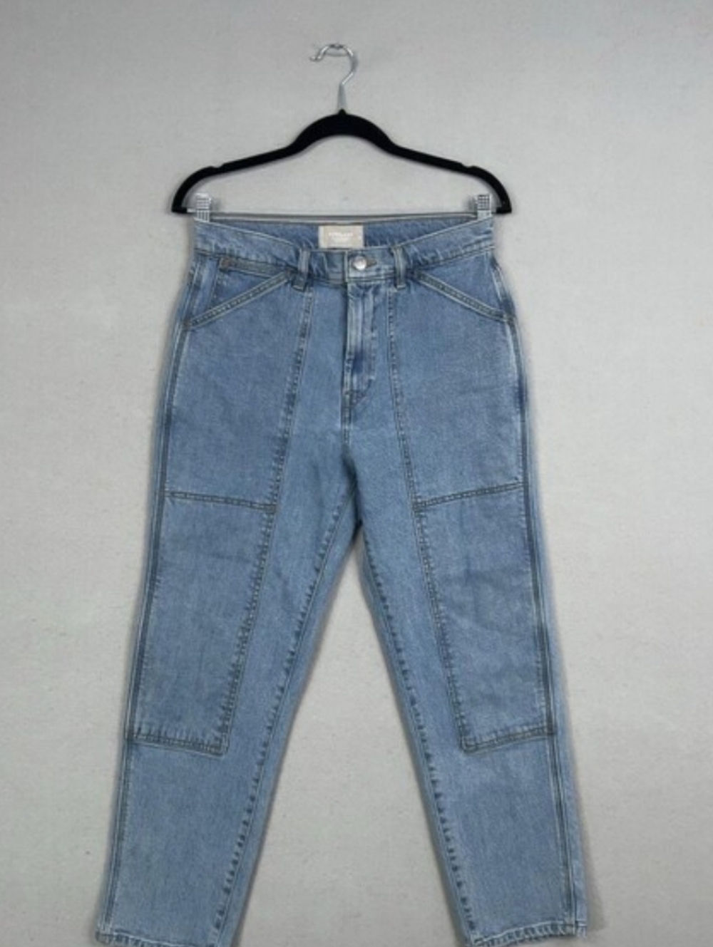 Everlane Jeans High Rise Denim Utility Cheeky Organic Cotton 90s Y2K Size 28